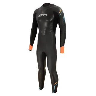 Combinaison Homme Zone3 Aspect Brasse - Noir/orange Ws21Mapt101
