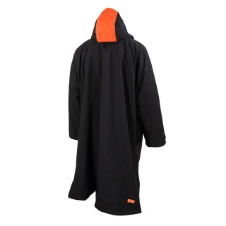 Parka Polaire Surdimensionnée Zone3 - Noir/orange Cw21Uofp10