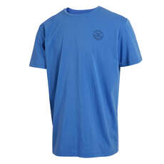 Mystic Boarding Shortsleeve Rash Vest - Bleu Ciel 220283