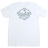 T-Shirt De Poche Authentique Radar Skis - Blanc