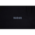 T-Shirt De Poche Avec Marque Radar Skis - Noir