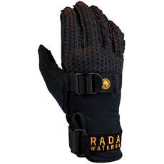 Gants Radar Skis Hydro-A Inside-Out - Noir Mat/orange