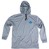 Radar Skis Uv Solar Barrier Sweat À Capuche Avec Cache-Cou - Gris