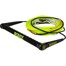 Ronix Combo 5.0 Hide Grip 1,15 Pouces De Diamètre Avec Corde R6 De 80 Pieds - Jaune