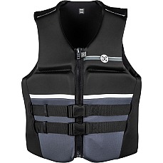 Gilet De Wakeboard Ronix Standard Fit Covert Cga - Noir/Gris Anthracite/Blanc
