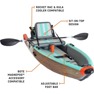 Bote Deus Kayak Gonflable Aéro 11' - Cyprès Classique 110Ide22Cl