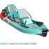 Kayak Gonflable Pour Deux Personnes Bote Zeppelin Aero 12'6 - Écume De Mer Classique