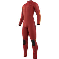Combinaison Mystic The One 4/3Mm Zip-Free - Rouge 230121