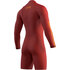Combinaison Mystic The One 3/2Mm Zip-Free Long Arm Shorty - Rouge 230126