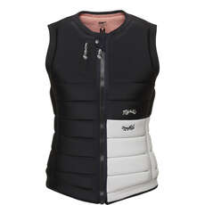 Mystic Gilet D'impact Zip Frontal Maze Wake Boarding Pour Femme - Noir 230223