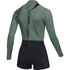 Mystic Womens Lunar 2/2Mm Back-Zip Longarm Shorty Combinaison - Olive 230111