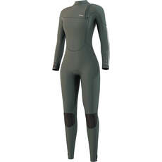 Mystic Womens The One 4/3 Gbs Combinaison Sans Zip - Olive Foncé 230122