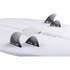 Ronix Flyweight Atlantik Skimmer - Blanc Glacier R23-Ws