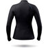 Zhik Womens Eco Spandex Rash Guard Manches Longues - Noir Dtp-0063