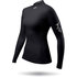 Zhik Womens Eco Spandex Rash Guard Manches Longues - Noir Dtp-0063