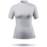 Zhik Womens Eco Spandex Rash Guard Manches Courtes - Platine Dtp-0067