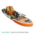2024 Sup Gonflable Bote Rackham Aero 12'4 Pedal Drive - Bug Slinger