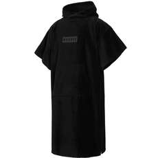 Robe Poncho De Luxe En Coton Mystique  - Noir 240417