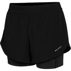 Short De Sport Doublé À Séchage Rapide Ida Mystic Pour Femmes  - Noir 240271