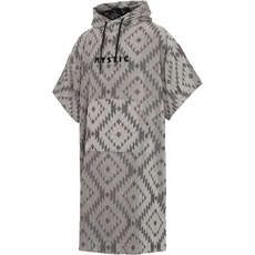 Robe Poncho En Coton Jaquard Mystic  - Noir/blanc 240416