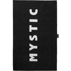 Serviette De Plage En Velours Cotten À Séchage Rapide Mystic  - Noir 240044