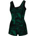 Maillot De Bain Mystic Womens Sunn Short Jane 2024 - Noir/vert 240270