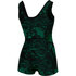 Maillot De Bain Mystic Womens Sunn Short Jane 2024 - Noir/vert 240270