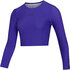 Mystic Womens Sunn Crop Rashvest À Manches Longues 2024 - Violet 240173