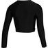 Mystic Womens Sunn Crop Rashvest À Manches Longues 2024 - Noir 240173