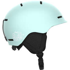 Casque De Ski/snowboard Salomon Orka Pour Enfants/adolescents  - Aqua Blanchi