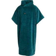 Poncho Mystic En Velours Côtelé  - Bleu Sarcelle 250765