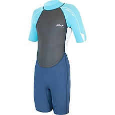 Combinaison Courte Alder Junior Impact 3/2 Mm - Cyan Ws23Gis Combinaison Courte Alder Junior Impact 3/2 Mm - Cyan Ws23Gis