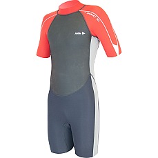 Combinaison Courte Alder Junior Impact 3/2 Mm - Rouge Ws23Jis Combinaison Courte Alder Junior Impact 3/2 Mm - Rouge Ws23Jis