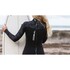 Combinaison De Plongée Gul Flexor Yulex 3/2 Mm Pour Femme, Fermeture Éclair Dorsale, Coutures Invisibles, Collection 2026 - Noir