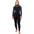 Combinaison De Plongée Gul Flexor Yulex 3/2 Mm Pour Femme, Fermeture Éclair Dorsale, Coutures Invisibles, Collection 2026 - Noir