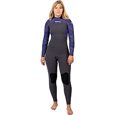 Combinaison De Plongée Gul Flexor Yulex 3/2 Mm Pour Femme, Fermeture Éclair Dorsale, Coutures Invisibles, Collection - Gris Combinaison De Plongée Gul Flexor Yulex 3/2 Mm Pour Femme, Fermeture Éclair Dorsale, Coutures Invisibles, Collection - Gris