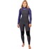 Combinaison De Plongée Gul Flexor Yulex 3/2 Mm Pour Femme, Fermeture Éclair Dorsale, Coutures Invisibles, Collection 2026 - Gris