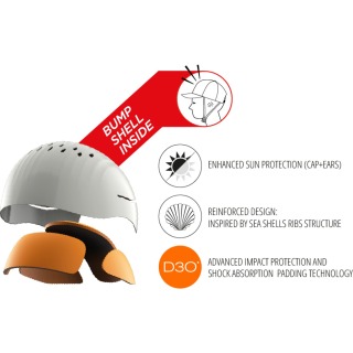 Casquette De Surf Forward Pro Bump Shell - Noire