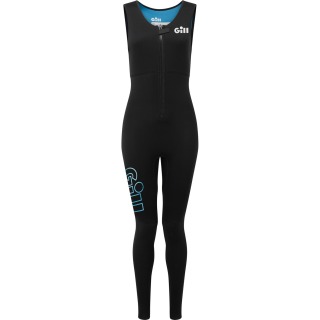 Combinaison De Plongée Gill Dynamic Front Zip Longjane Pour Femme 2026 - Noir/Paysage Marin 5039W