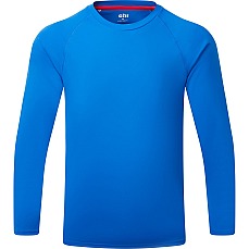 T-Shirt À Manches Longues Et Col Rond Gill Uv Tec Pour Homme - Bleu Marée Uv011
