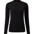 T-Shirt À Manches Longues Gill Pour Femme, Protection Uv Tec - Noir Uv011W