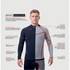 Haut De Combinaison De Plongée Gul Code Zero 3 Mm ECO Thermo 2026 - Noir/Bleu Ac0067