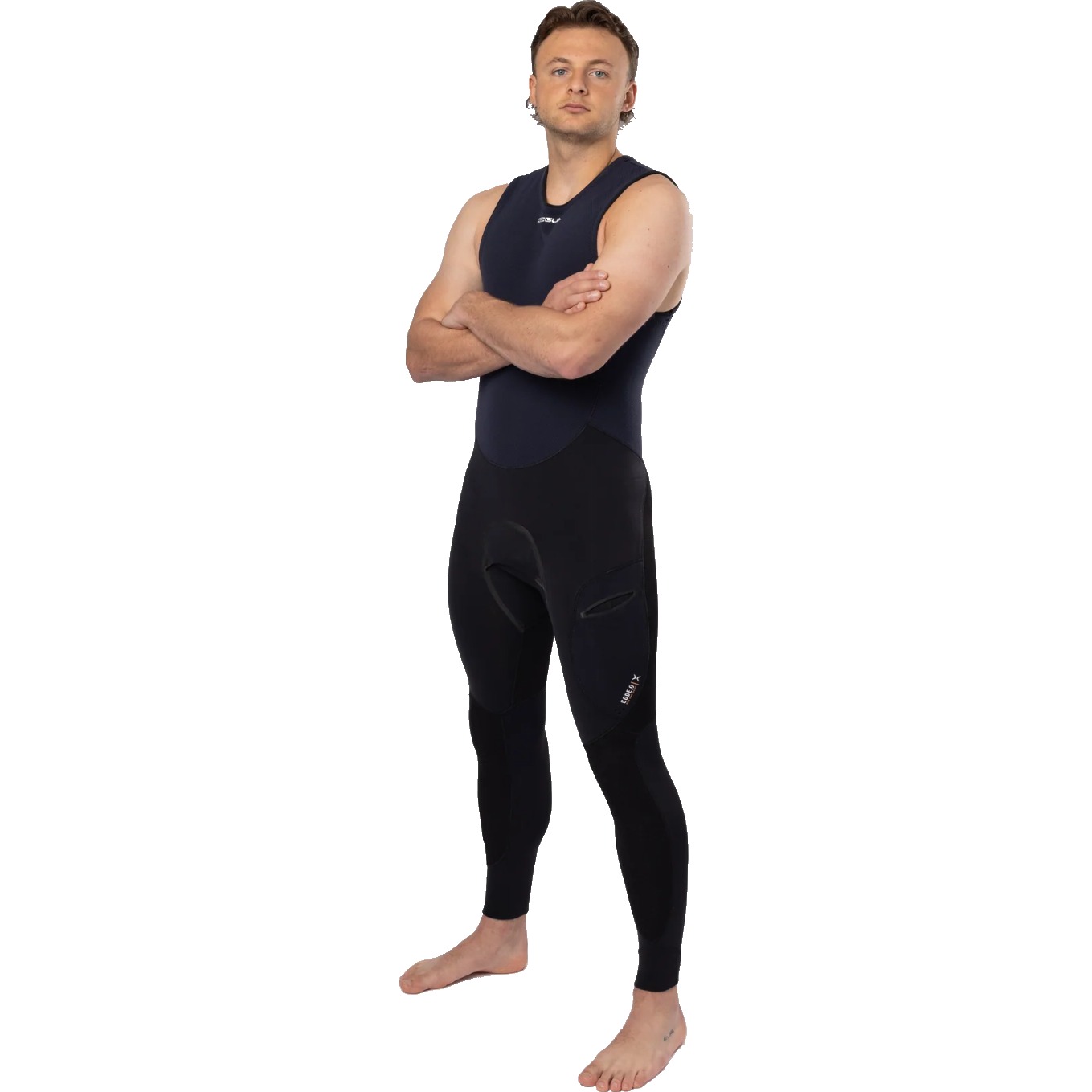 Combinaison De Plongée Gul Code Zero X Naeco 3 Mm Gbs À Coutures Invisibles, Modèle Long John 2027