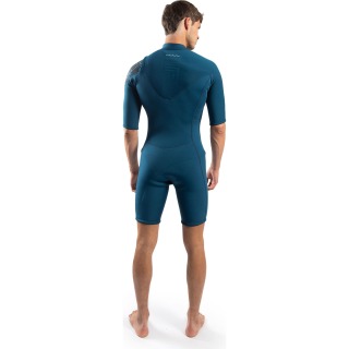 Combinaison Courte Gul Echo Response 3/2 Mm Fl Chestzip - Marine/Nucamo Re3325