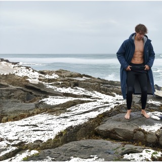 Poncho À Langer Imperméable À Capuche Gul Junior Revorobe 2026 - Bleu Marine