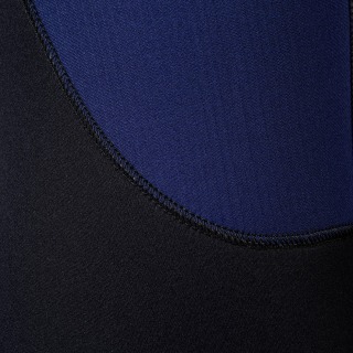 Combinaison Intégrale Gul Flexor Yulex 4/3 Mm À Coutures Invisibles Et Fermeture Éclair Poitrine - Noir/Bleu Fx1220