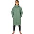 Poncho De Change Imperméable À Capuche Gul Junior Evo Robe 2026 - Vert/Taupe