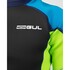 Combinaison Gul Junior Response 3/2 Mm À Fermeture Éclair Dorsale - Marine/Citron Vert Re1322