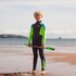 Combinaison Gul Junior Response 3/2 Mm À Fermeture Éclair Dorsale - Marine/Citron Vert Re1322
