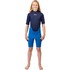Combinaison De Plongée Courte Gul Junior Response Natur 3/2 Mm 2026 - Bleu/Bleu Re3322